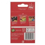 مداد رنگی کلاسیک 12 رنگ کوتاه فابر کاستل مدل 5851 - Image 3