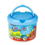 خمیربازی 6 رنگ سطلی آریا مدل 1001 - Image 2