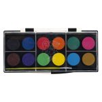 آبرنگ 12 رنگ کمان بزرگ آریا مدل 5009 - Image 2