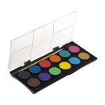 آبرنگ 12 رنگ کمان بزرگ آریا مدل 5009 - Image 3