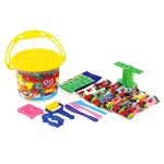 خمیربازی 12 رنگ سطلی آریا مدل 1069