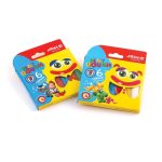 خمیر بازی 6 رنگ مقوائی آریا مدل 1057