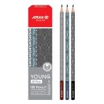 مداد مشکی HB جوان آریا مدل 3044