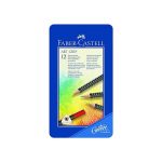 مدادرنگی آرت گریپ جعبه فلزی 12 رنگ فابر کاستل مدل 4312