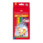 مدادرنگی 10 رنگ جامبو طرح فیل فابر کاستل مدل 1610