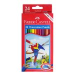 مداد آبرنگی 24 رنگ طرح طوطی فابر کاستل مدل 4464