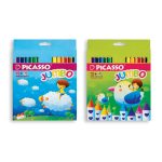 مدادرنگی 12 رنگ بلند جامبو پیکاسو