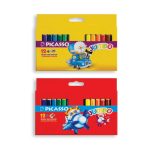 مدادرنگی 12 رنگ کوتاه جامبو پیکاسو