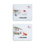 مدادرنگی 24 رنگ آرتیست جعبه فلزی پیکاسو