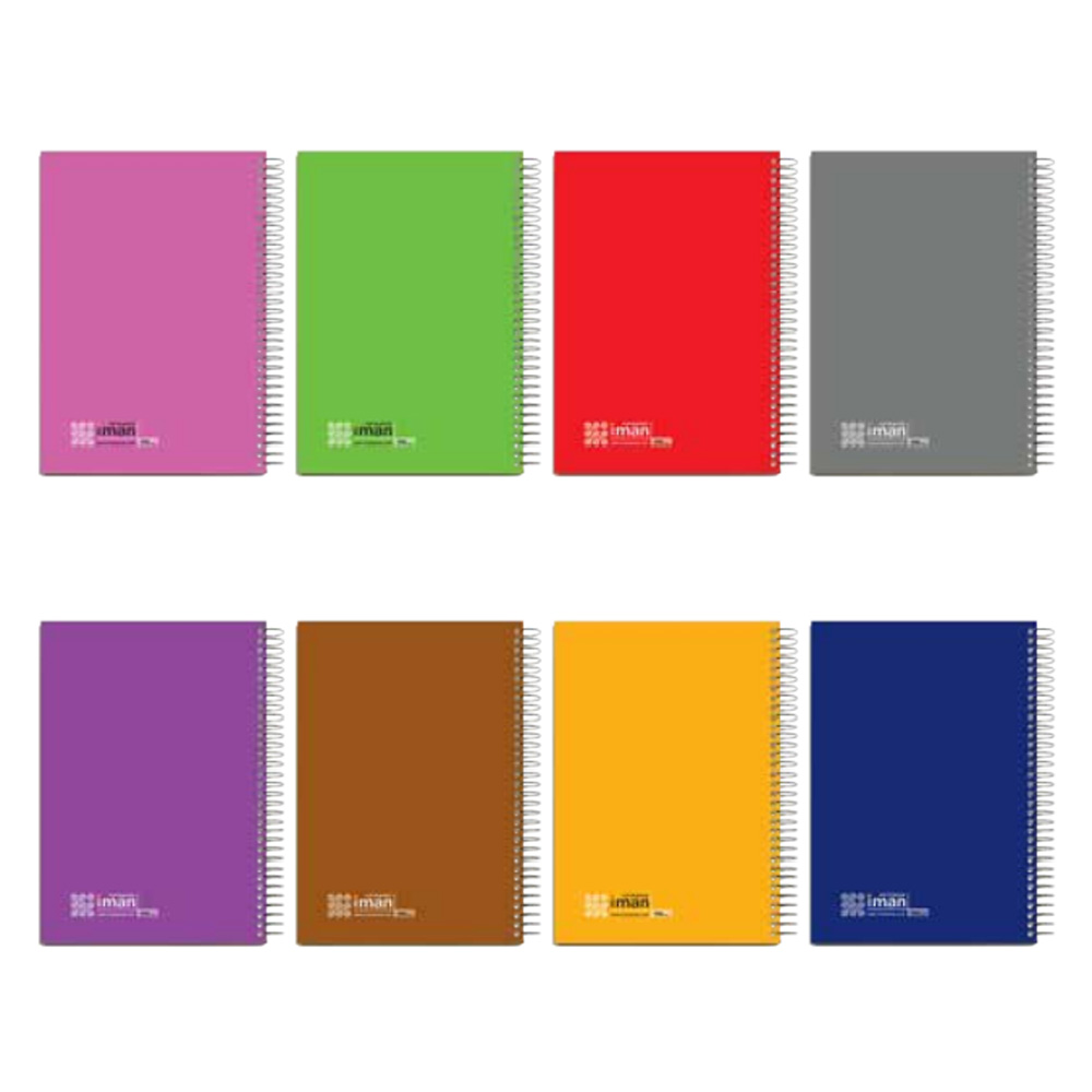 دفاتر-گلاسه-رنگی-ایمان--1 دفاتر گلاسه رنگی ایمان - Image 1