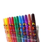 مداد شمعی پیچی 12 رنگ اونر - Image 2