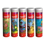 مدادرنگی 24 رنگ جعبه استوانه ای اونر