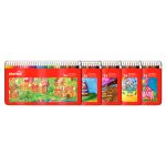 مدادرنگی 36 رنگ جعبه فلزی اونر