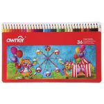 مدادرنگی 36 رنگ جعبه فلزی اونر - Image 6