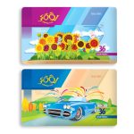 مدادرنگی 36 رنگ جعبه فلزی لوکی