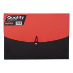 کیف مدارک دورنگ راه راه پاپکو - Image 3