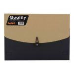 کیف مدارک دورنگ راه راه پاپکو - Image 5