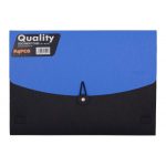 کیف مدارک دورنگ راه راه پاپکو - Image 6