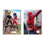 دفتر 60 برگ نقاشی سیمی کارتونی A4 آلما