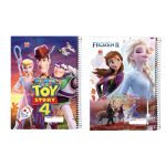 دفتر 60 برگ نقاشی سیمی کارتونی A4 آلما - Image 2