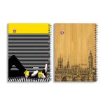 دفتر سیمی طلقی طرحدار آلما - Image 5