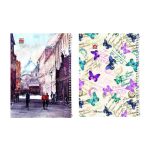 دفتر سیمی طلقی طرحدار آلما - Image 6