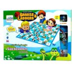 بازی منچ و مارپله خانواده کلاسیک فکرآوران