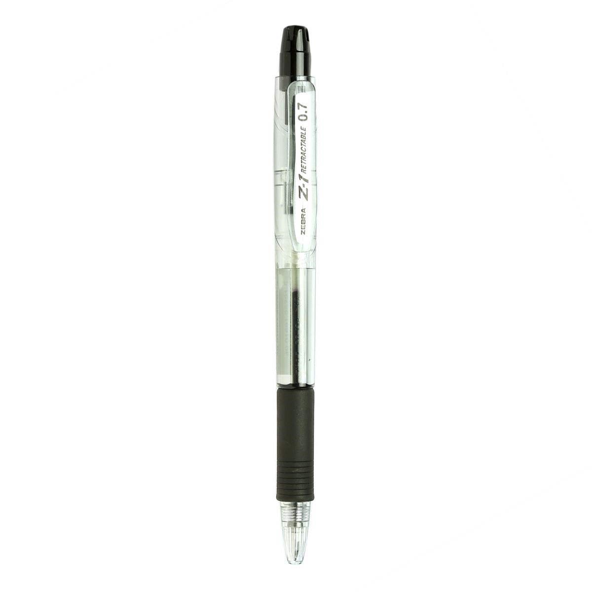 خودکار-مشکی-0.7-میلی-متری-مدل-Retractable-Z-1-زبرا خودکار مشکی 0.7 میلی متری مدل Retractable Z-1 زبرا - Image 1