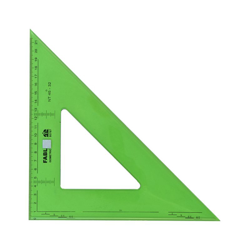 گونیای-32-سانت-45-درجه-فابل گونیای 32 سانت 45 درجه فابل - Image 1