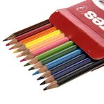 مداد رنگی کلورس 12 رنگ شش ضلعی کورس - Image 2