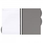 اوراق دفتر کلاسوری 200 برگ قفل فلزی پاپکو - Image 9