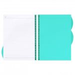 اوراق دفتر کلاسوری 200 برگ قفل فلزی پاپکو - Image 2