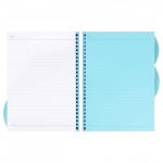 اوراق دفتر کلاسوری 200 برگ قفل فلزی پاپکو - Image 4