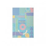 دفتر جلد سخت ته دوخت تک خط 100 برگ پاپکو - Image 6