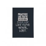 دفتر جلد سخت ته دوخت تک خط 100 برگ پاپکو - Image 2