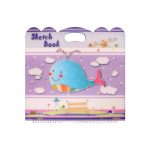 دفتر نقاشی طرح دار کیفی 40 برگ پاپکو - Image 3