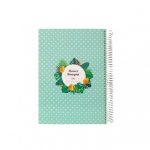 دفتر وزیری جلد سخت 160 برگ پاپکو - Image 7