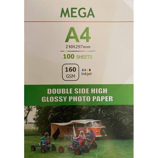 فتوگلاسه-دورو-160-گرم-ضد-آب-A4 فتوگلاسه ضد آب دو رو 160 گرم (A4) مگا - Image 1