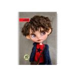 دفاتر 40 برگ عروسکی جلد گلاسه ایمان - Image 9