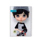 دفاتر 40 برگ عروسکی جلد گلاسه ایمان - Image 4