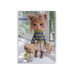 دفاتر 40 برگ عروسکی جلد گلاسه ایمان - Image 6