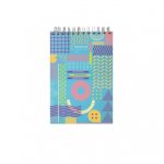 دفتر یادداشت جلد سخت سیمی 80 برگ فنر دوبل 100x150 mm پاپکو - Image 12