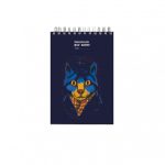 دفتر یادداشت جلد سخت سیمی 80 برگ فنر دوبل 100x150 mm پاپکو - Image 3