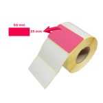 رول لیبل کاغذی 50*25 - رول 4000 عددی - Image 2