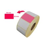 رول لیبل کاغذی 35*25 - رول 6000 عددی - Image 2