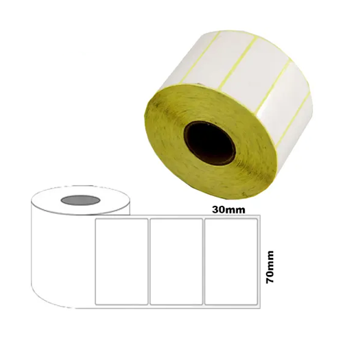 3070 رول لیبل PVC ابعاد 70 × 30 - Image 1