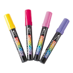 ماژیک اکریلیک یوشیدا مدل راندو و کالیگرافی دکوکالر سر تخت کج