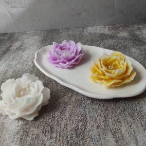 شمع گل صدپر